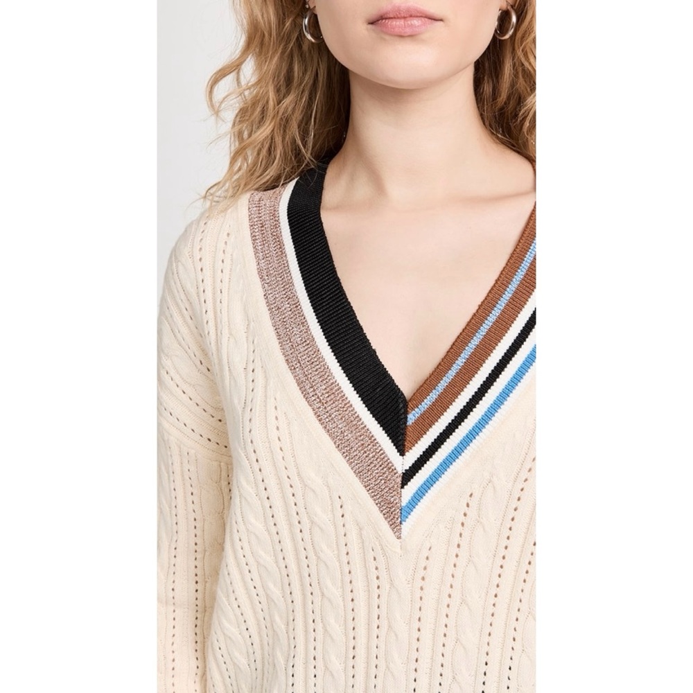 Veronica Beard ‘Rory’ V-Neck Pullover Sweater - Picture 2 of 6